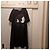 Autre Marque McQ Alexander McQueen Kurzarmkleid mit Monster-Print Schwarz - Ansicht 4