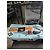 Autre Marque Porsche 917KH Gulf-Porsche Modellauto 1/8 Schwarz Weiß Blau Orange - Ansicht 11