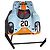 Autre Marque Porsche 917KH Gulf-Porsche Modellauto 1/8 Schwarz Weiß Blau Orange - Ansicht 2