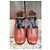 Autre Marque Sandali vintage anni '70 come nuovi Marrone - vista 4