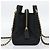 Borsa a Spalla con Catena PRADA Nylon Nero Oro Auth 190360A D'oro - vista 3