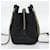 Borsa a Spalla con Catena PRADA Nylon Nero Oro Auth 190360A D'oro - vista 4