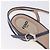 FENDI Ankle Strap Sandals Leather Multicolor Gold Auth 190357M Multiple colors Golden - view 13