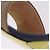 FENDI Ankle Strap Sandals Leather Multicolor Gold Auth 190357M Multiple colors Golden - view 18