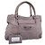 BALENCIAGA Borsa The Perth in pelle viola 128522 Auth 193809V Porpora