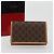 Céline CELINE Macadam Canvas Card Case PVC Leather Brown Auth bs36336V - view 12