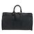 LOUIS VUITTON Epi Keepall 45 Boston Bag Black M42972 LV Auth 191864V Preto - vista 13