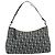 Borsa a tracolla Christian Dior Trotter Canvas Navy Silver Auth 191848A Argento Blu navy - vista 13