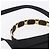 Borsa Salvatore Ferragamo Vala Canvas 2way Nera Oro Auth 193549 Nero D'oro - vista 8
