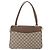 Borsa a tracolla GUCCI GG Supreme PVC Beige Oro Auth ki6747 D'oro - vista 2