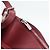 Céline Borsa a Spalla CELINE in Pelle Bordeaux Argento Auth 192759A Bordò - vista 11