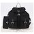 Zaino PRADA Nylon Nero Argento Auth 191867M - vista 12