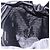 Zaino PRADA Nylon Nero Argento Auth 191867M - vista 25