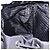 Zaino PRADA Nylon Nero Argento Auth 191867M - vista 26