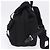 Zaino PRADA Nylon Nero Argento Auth 191867M - vista 3