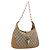Borsa a Spalla GUCCI GG Canvas Jackie Chain Beige Oro 001-4015 Auth yk20704SAV