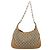 Borsa a Spalla GUCCI GG Canvas Jackie Chain Beige Oro 001-4015 Auth yk20704SAV - vista 2