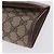 Borsa GUCCI GG Supreme Web Sherry Line in PVC Beige Oro 156 01 030 Auth 193851 D'oro - vista 14