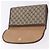 Borsa GUCCI GG Supreme Web Sherry Line in PVC Beige Oro 156 01 030 Auth 193851 D'oro - vista 8