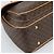 Céline CELINE Macadam Canvas Handtasche PVC Leder Braun Gold Authentisch am12166V Golden - Ansicht 15