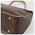 Céline CELINE Macadam Canvas Handtasche PVC Leder Braun Gold Authentisch am12166V Golden - Ansicht 16