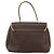 Céline CELINE Macadam Canvas Handtasche PVC Leder Braun Gold Authentisch am12166V Golden - Ansicht 2