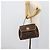 Céline CELINE Macadam Canvas Handtasche PVC Leder Braun Gold Authentisch am12166V Golden - Ansicht 23