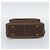 Céline CELINE Macadam Canvas Handtasche PVC Leder Braun Gold Authentisch am12166V Golden - Ansicht 5