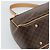 Céline CELINE Macadam Canvas Handtasche PVC Leder Braun Gold Authentisch am12166V Golden - Ansicht 9