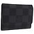 LOUIS VUITTON Damier Grafitte Bouton de Manchette Case Cuff Case LV Auth BA14247 Damier ebene