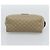 Céline CELINE Pouch in Tela Macadam PVC Beige Oro Auth ki6758 D'oro - vista 6