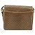 16 Céline Borsa a tracolla CELINE in tela Macadam PVC Beige Oro Auth 194609 D'oro - vista 2