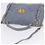 Miu Miu Handtasche aus Leder 2way Hellblau mit Goldton Auth 192784A - Ansicht 6
