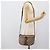 Borsa a tracolla GUCCI GG Supreme Web Sherry Line in PVC e pelle Beige Oro Auth ka5390 - vista 23