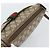 Borsa a tracolla GUCCI GG Supreme Web Sherry Line in PVC e pelle Beige Oro Auth ka5390 - vista 6