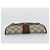 GUCCI GG Supreme Web Sherry Line Pouch PVC Beige Oro 89 01 021 Auth 194021A D'oro - vista 5