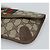 GUCCI GG Supreme Web Sherry Line Pouch PVC Beige Oro 89 01 021 Auth 194021A D'oro - vista 7
