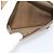 GUCCI GG Supreme Web Sherry Line Pouch PVC Beige Oro 89 01 021 Auth 194021A D'oro - vista 8