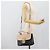Borsa Miu Miu Ready lock in pelle 2way Nera Oro Auth am12067V Nero D'oro - vista 30