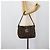 FENDI Zucca Canvas Mamma Baguette Borsa a Spalla Marrone Nero Auth 193086V - vista 23