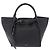 Céline CELINE Big Bag Small Leather 2way Black Silver Auth 193536V Nero Argento - vista 13