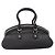 Borsa Christian Dior in pelle nera argento Auth ka5389M Nero - vista 2