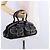 Borsa Christian Dior in pelle nera argento Auth ka5389M Nero - vista 24