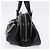 Borsa Christian Dior in pelle nera argento Auth ka5389M Nero - vista 3