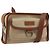 BURBERRY Schultertasche Canvas Beige Goldfarben Auth ep15241A