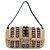 FENDI Mamma Baguette Schultertasche aus Stroh Beige Silber Authentisch 189247SM - Ansicht 13