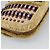 FENDI Mamma Baguette Schultertasche aus Stroh Beige Silber Authentisch 189247SM - Ansicht 18