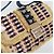 FENDI Mamma Baguette Schultertasche aus Stroh Beige Silber Authentisch 189247SM - Ansicht 19