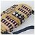 FENDI Mamma Baguette Schultertasche aus Stroh Beige Silber Authentisch 189247SM - Ansicht 6