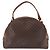 Céline CELINE Macadam Canvas Hand Bag PVC Leather Brown Gold Auth 193555 Golden - view 2